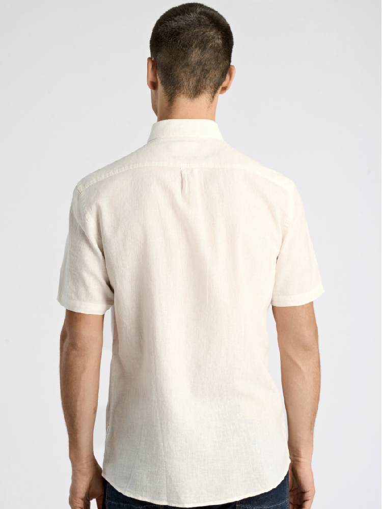 Linen/cotton shirt S/S