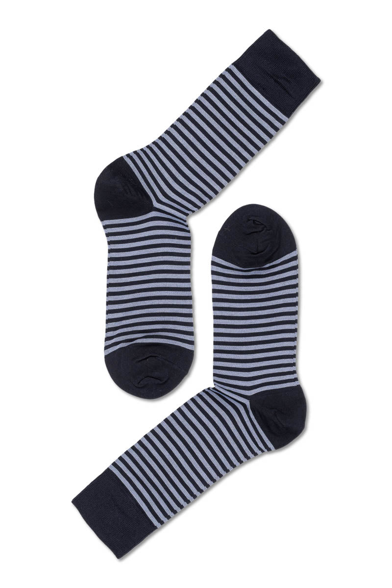 Eton Merc.Cotton Small Stripes