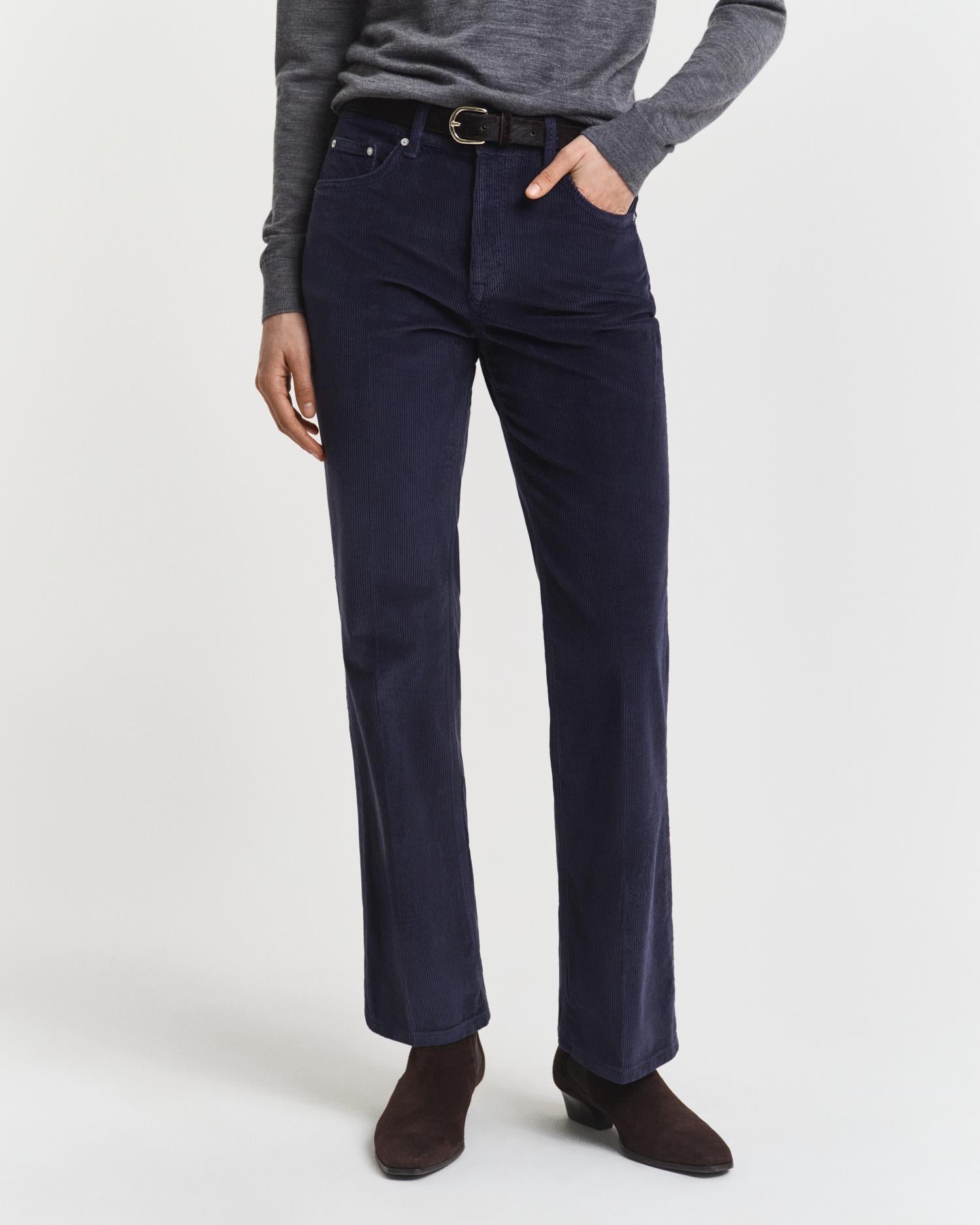 CORDUROY FLARE JEANS