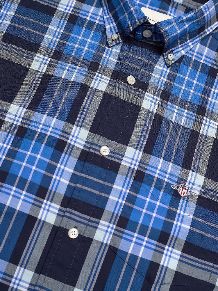 REG CLASSIC POPLIN CHECK SHIRT