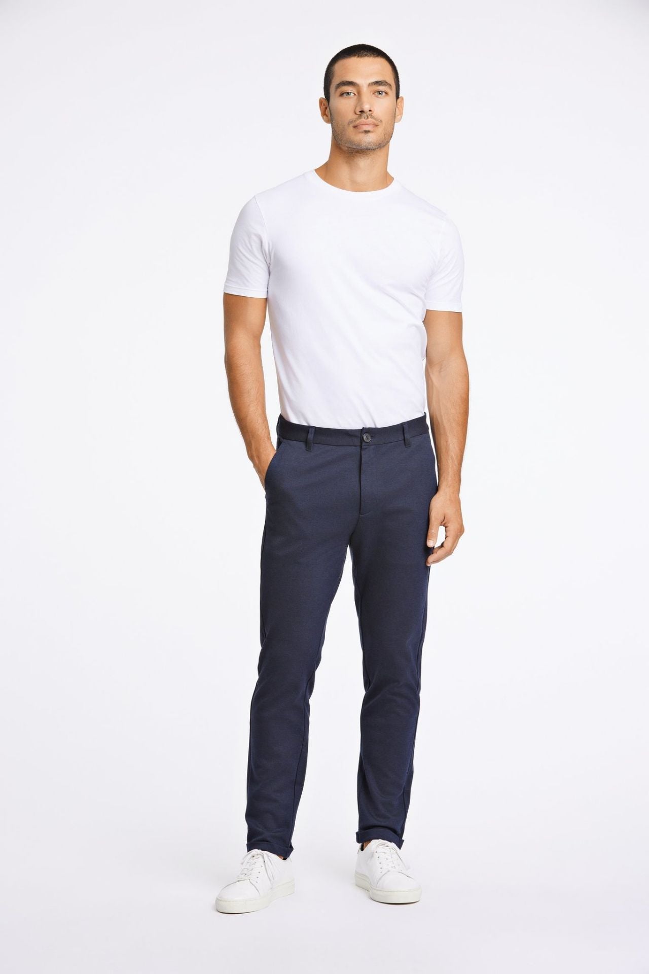 Superflex knitted cropped pant