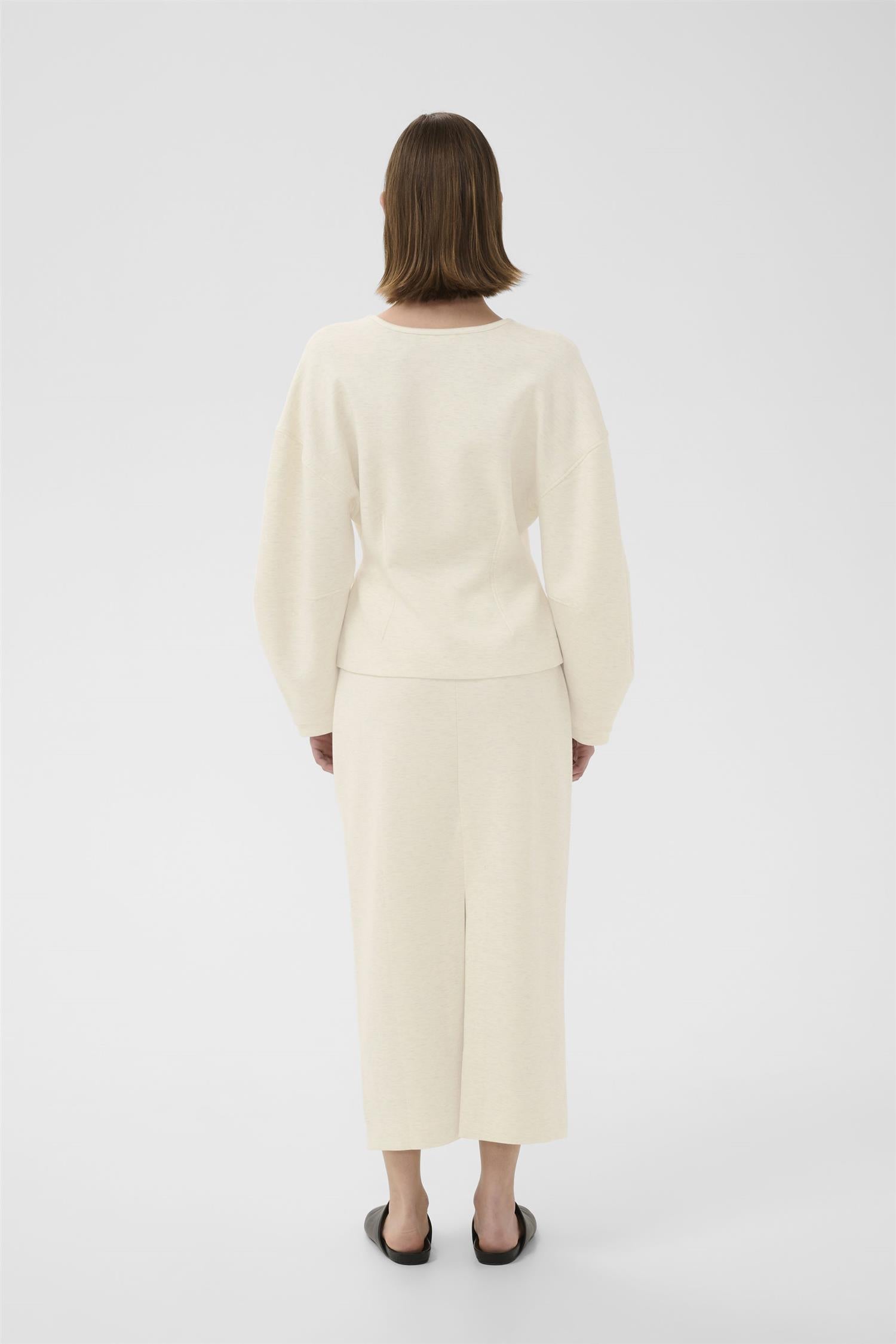 Aidaiw Melange Skirt