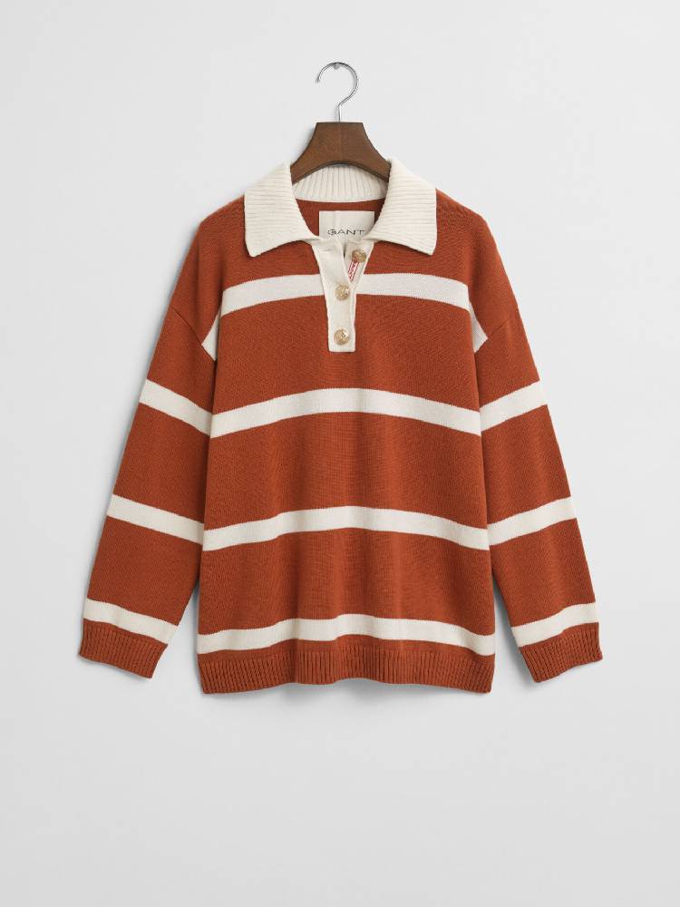 Striped Knit Rugger