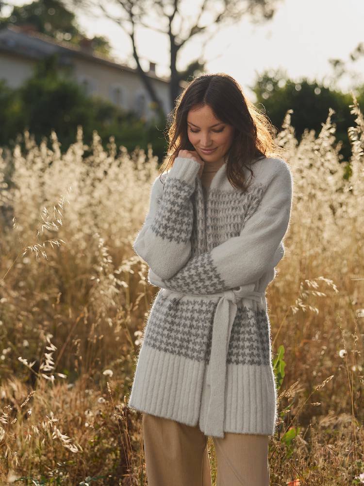 Spirit Glencheck Cardigan