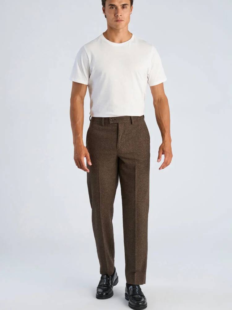 Flannel Wool Blend Formal Pant
