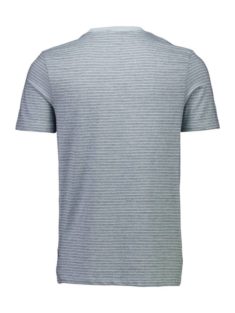 Striped o-neck tee S/S
