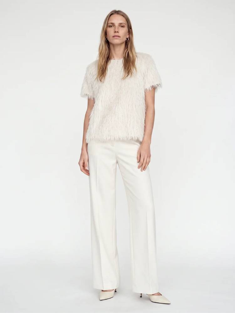 MMBrim O-SS Faux Fur Tee