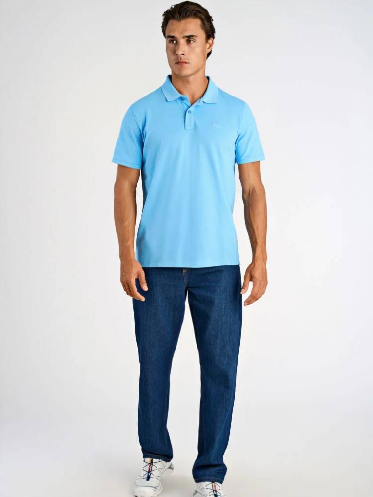 Stretch polo tee S/S