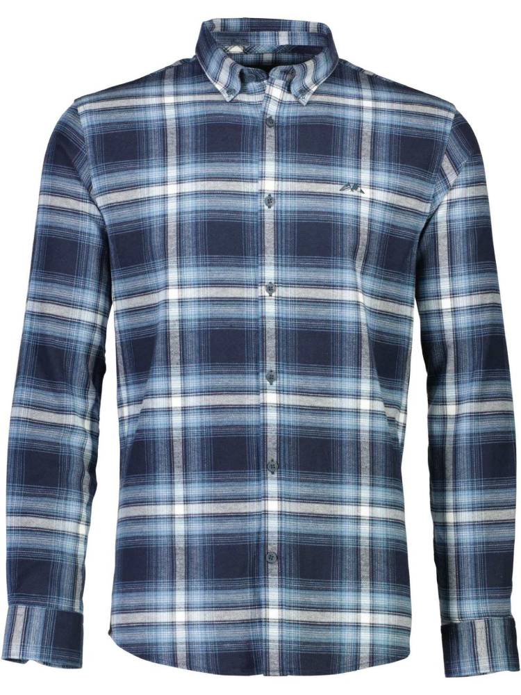 Brushed checked shirt L/S
