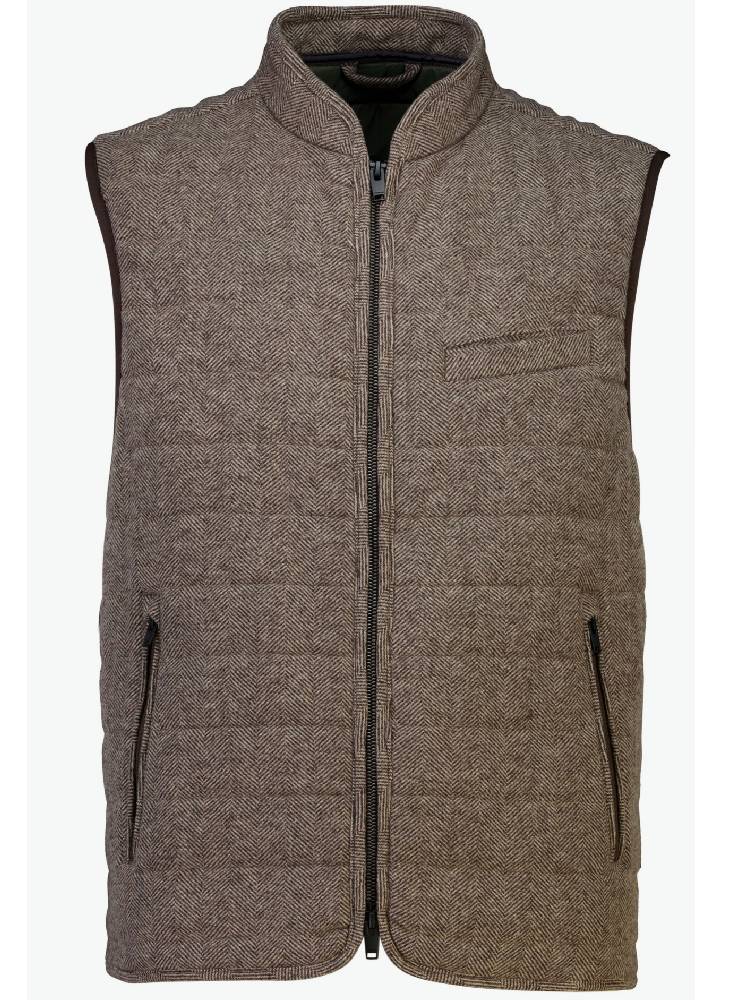 Light padded zip through vest