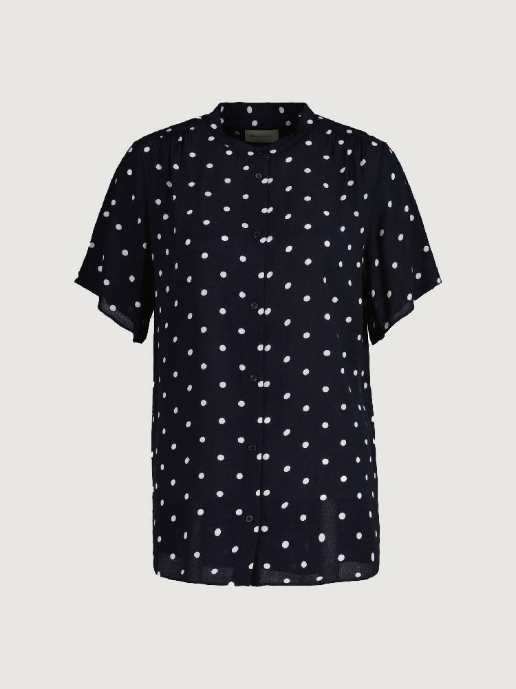 REG DOT PRINT BLOUSE