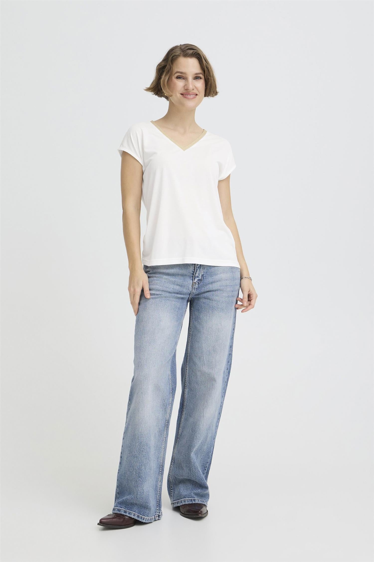 Byperl Lurex Tshirt