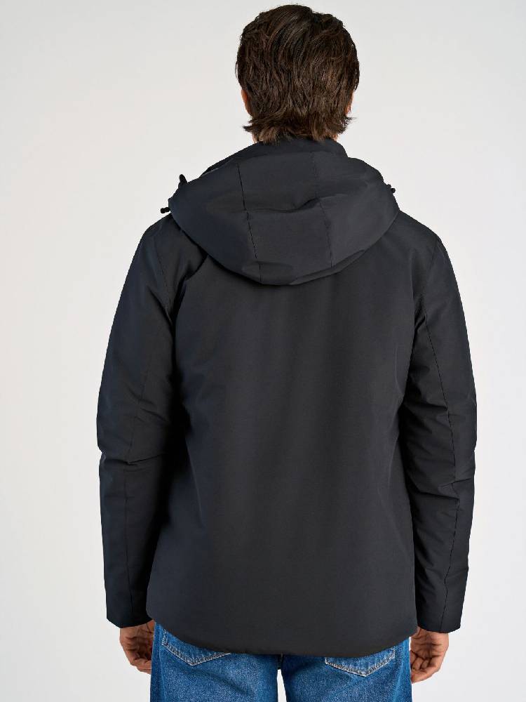 Short parka jacket