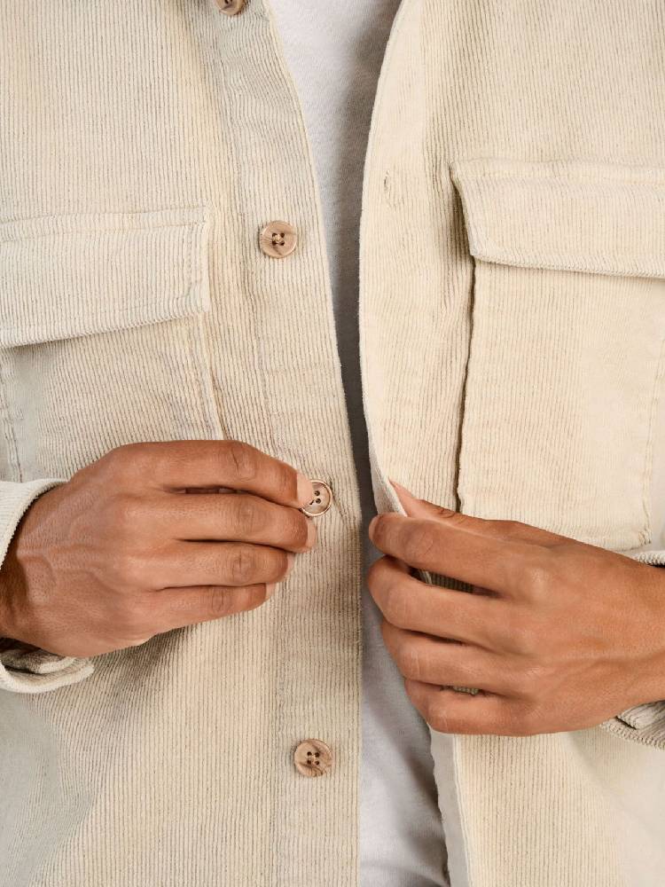 Superflex corduroy overshirt