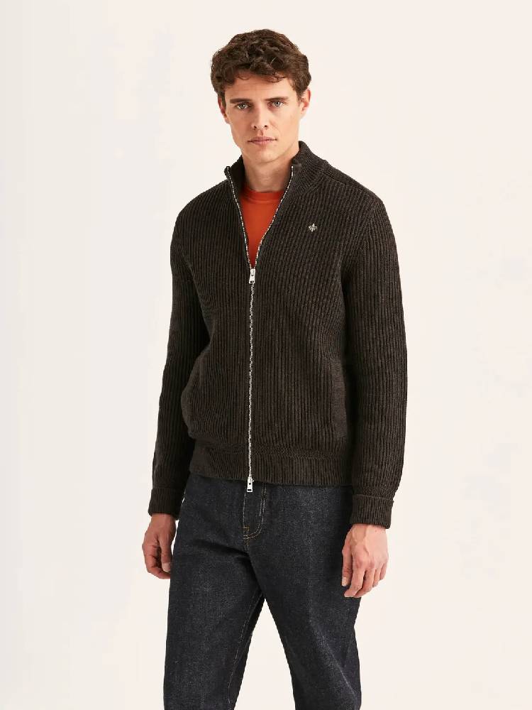 Duncan Zip Cardigan