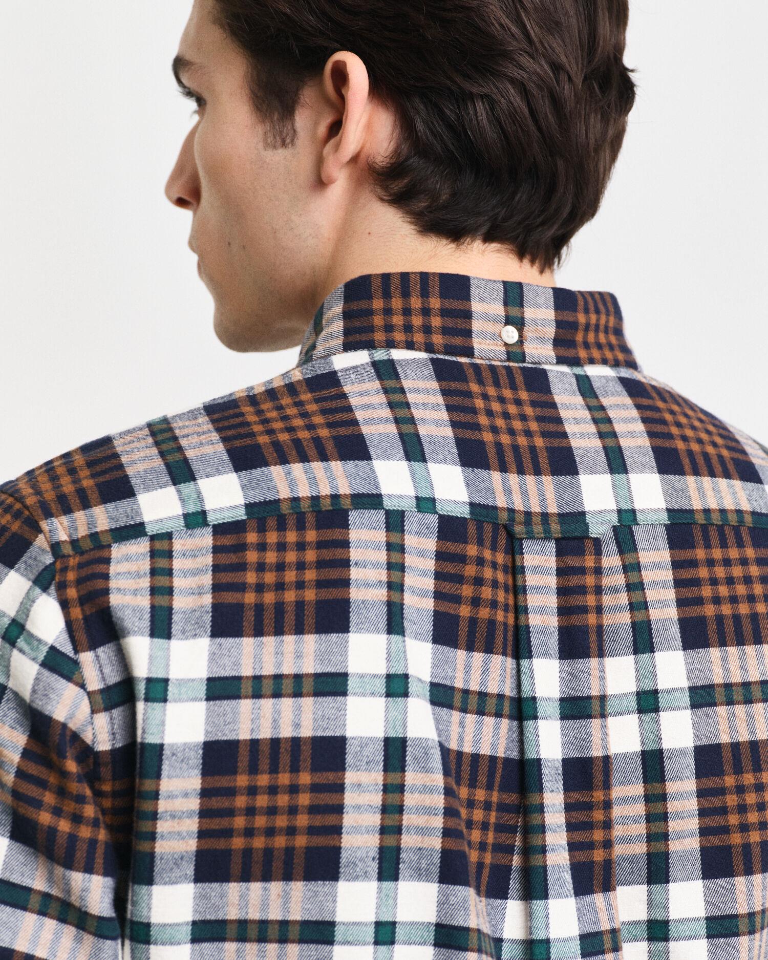 REG FLANNEL PLAID SHIRT