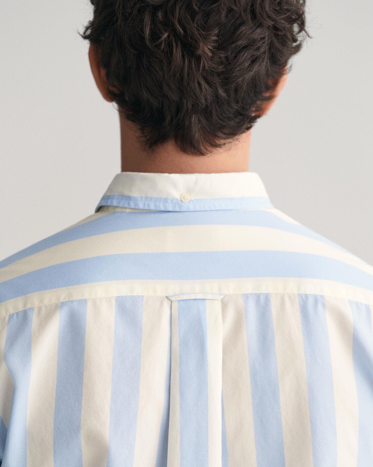 REG POPLIN PARASOL STRIPE SHIRT