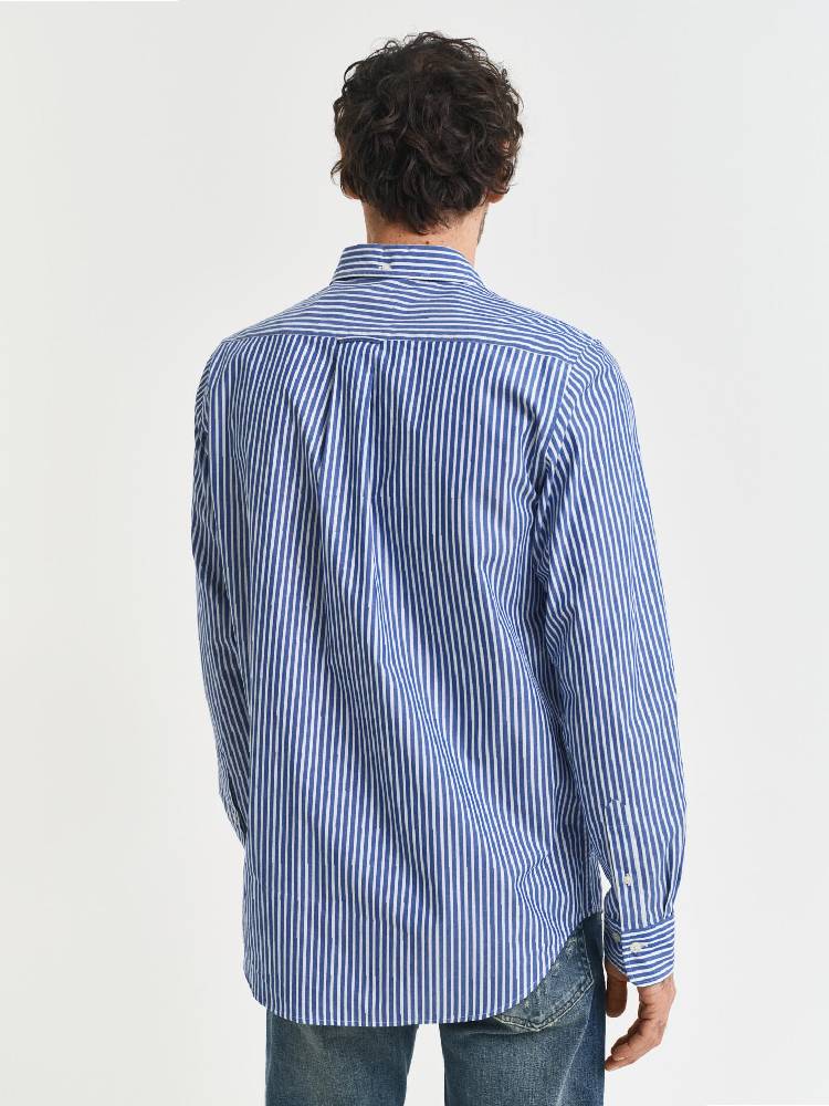 Reg Classic Poplin Stripe Shirt