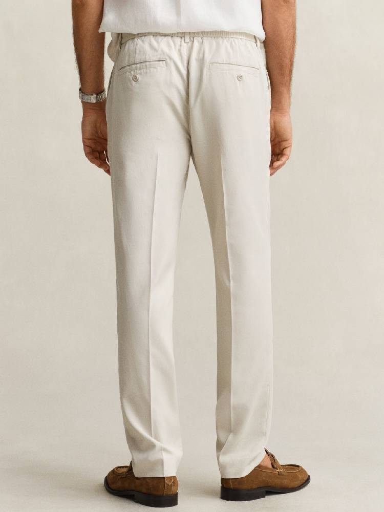 Slim Smart Cot/lyocell Pants
