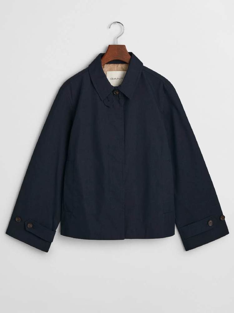 SHORT COTTON CAR COAT