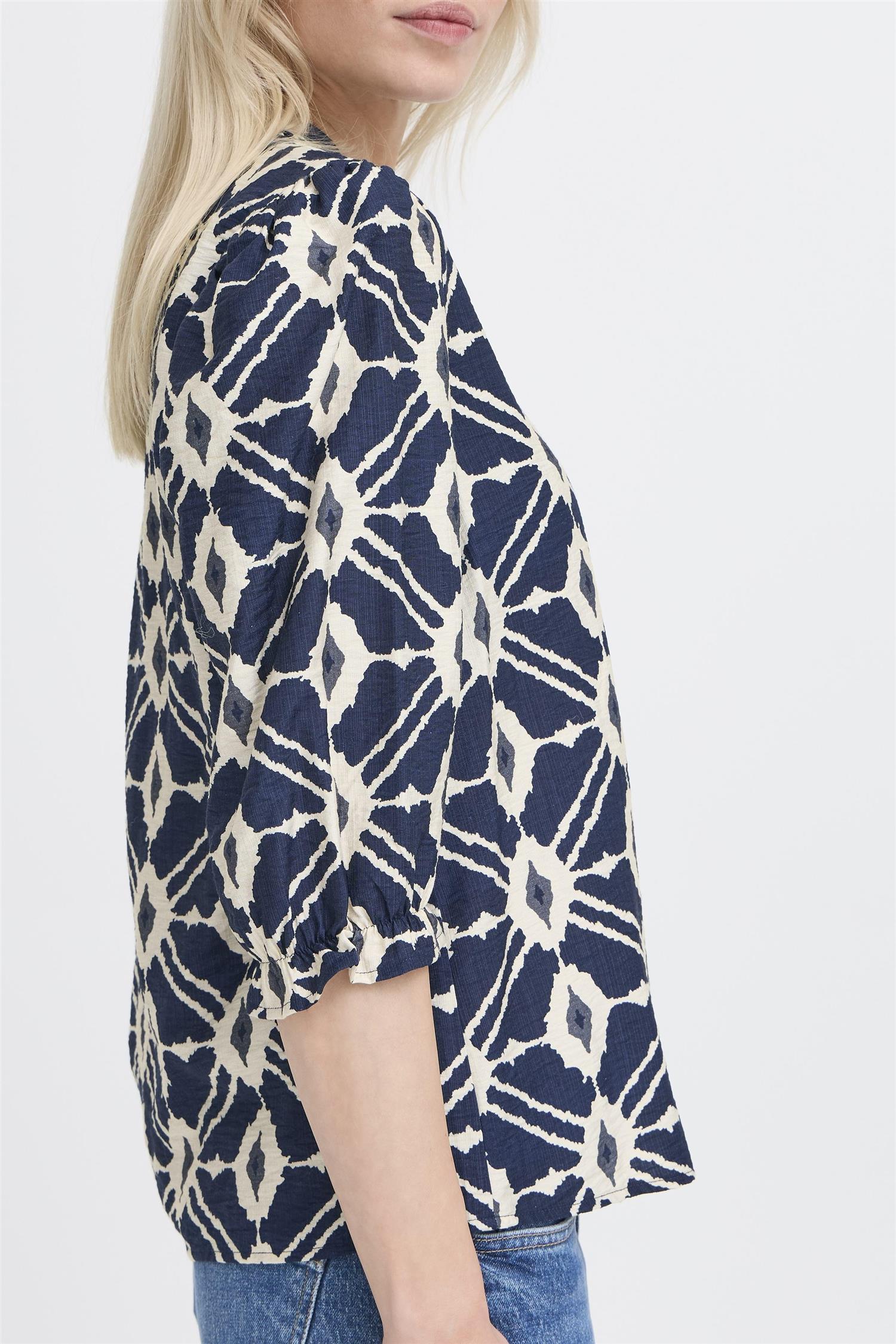 Byikaia Vneck Blouse