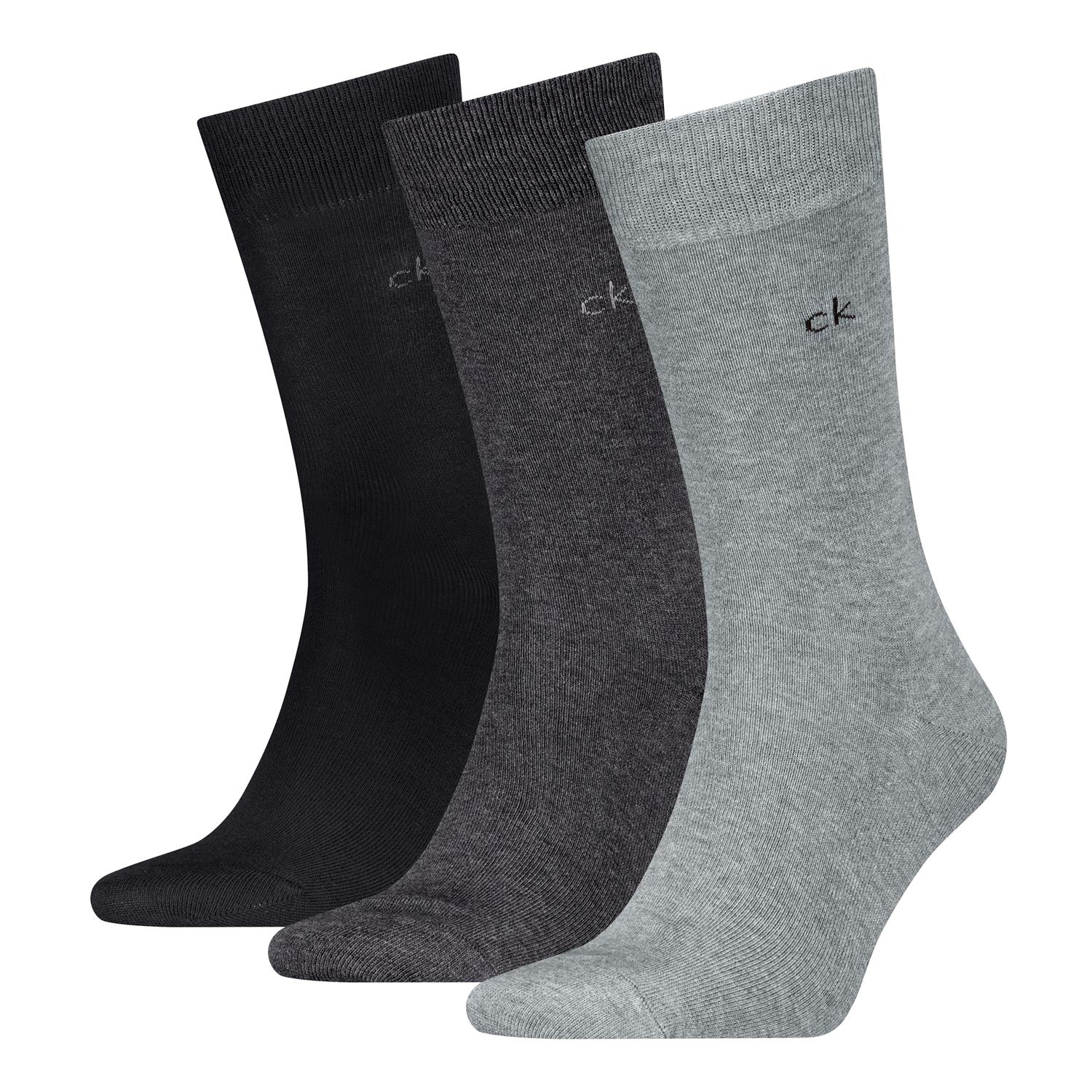 Ck 3pk Cotton Crew Sock Man