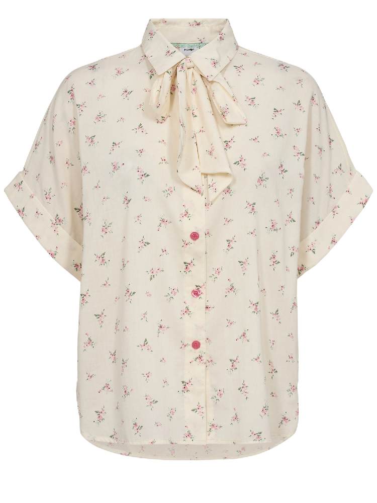NULULIANA SS BOW SHIRT