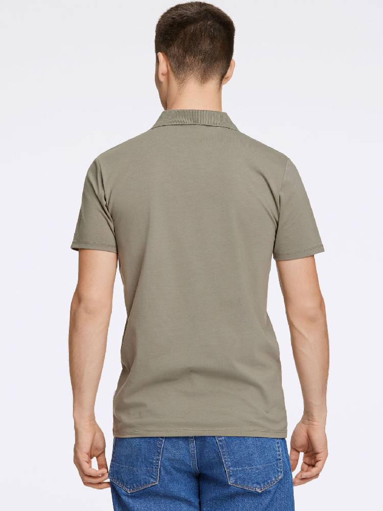Stretch polo shirt S/S