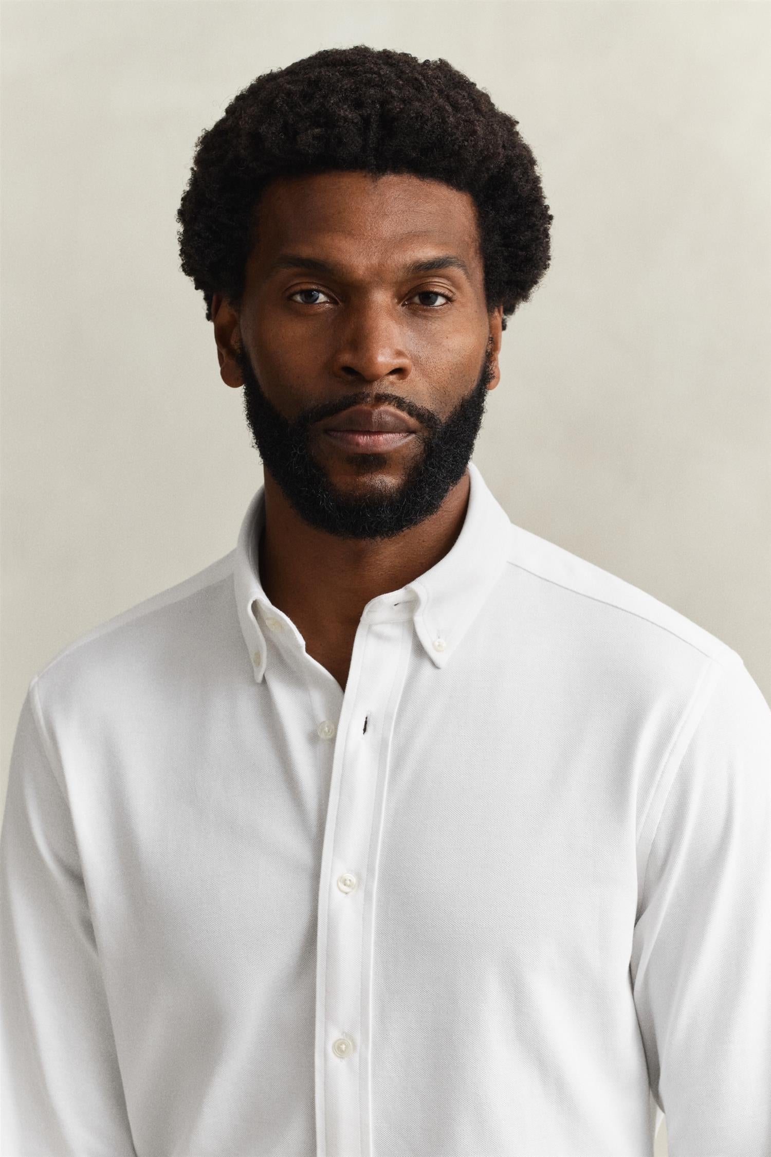 REG JERSEY PIQUE STRETCH SHIRT