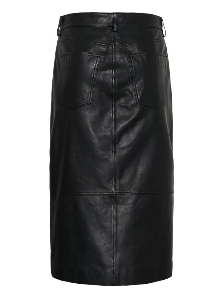 Jokoiw Leather Skirt