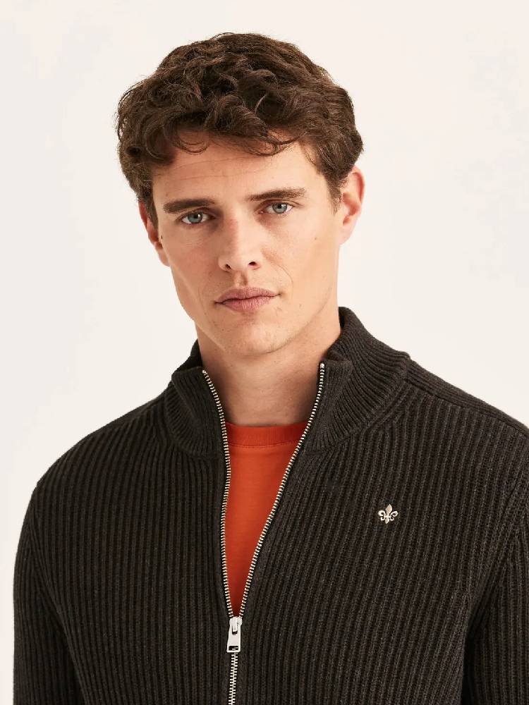 Duncan Zip Cardigan