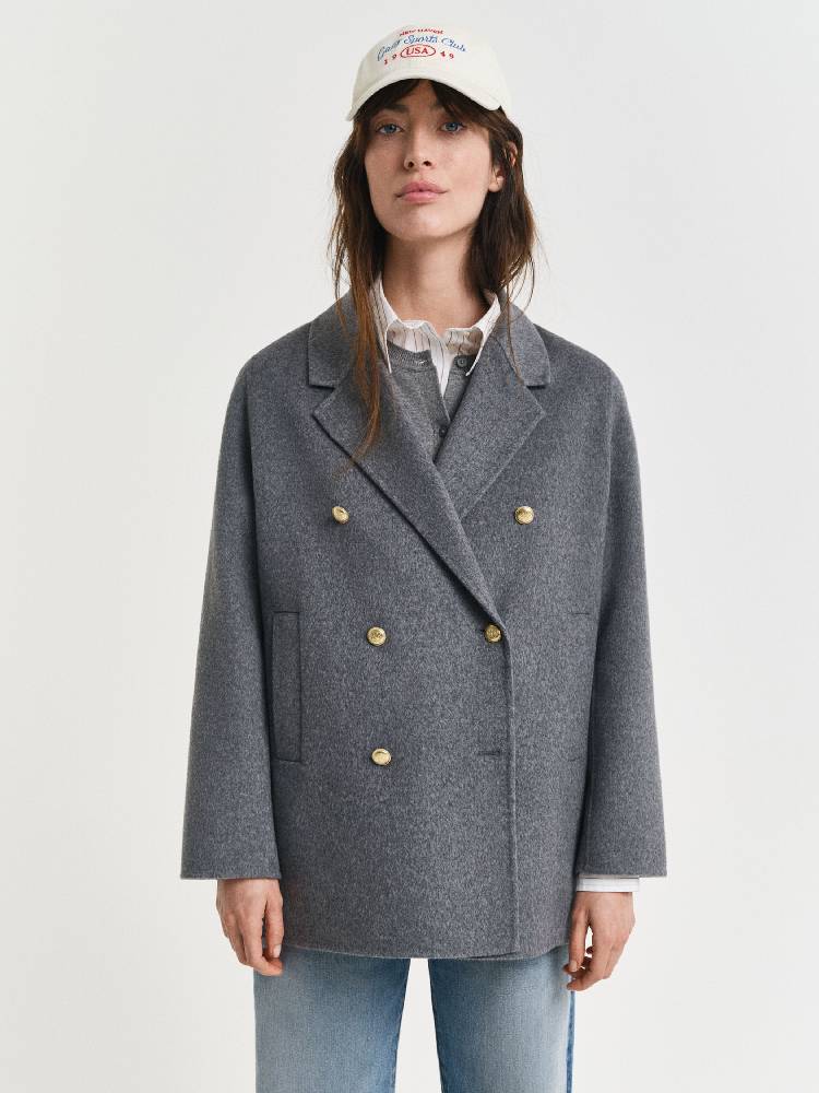 Handstitched Peacoat
