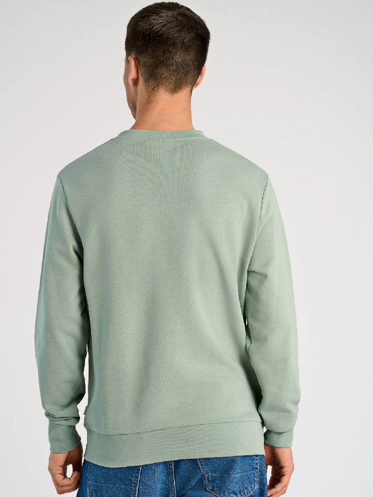 Logo chest print o-neck sweat
