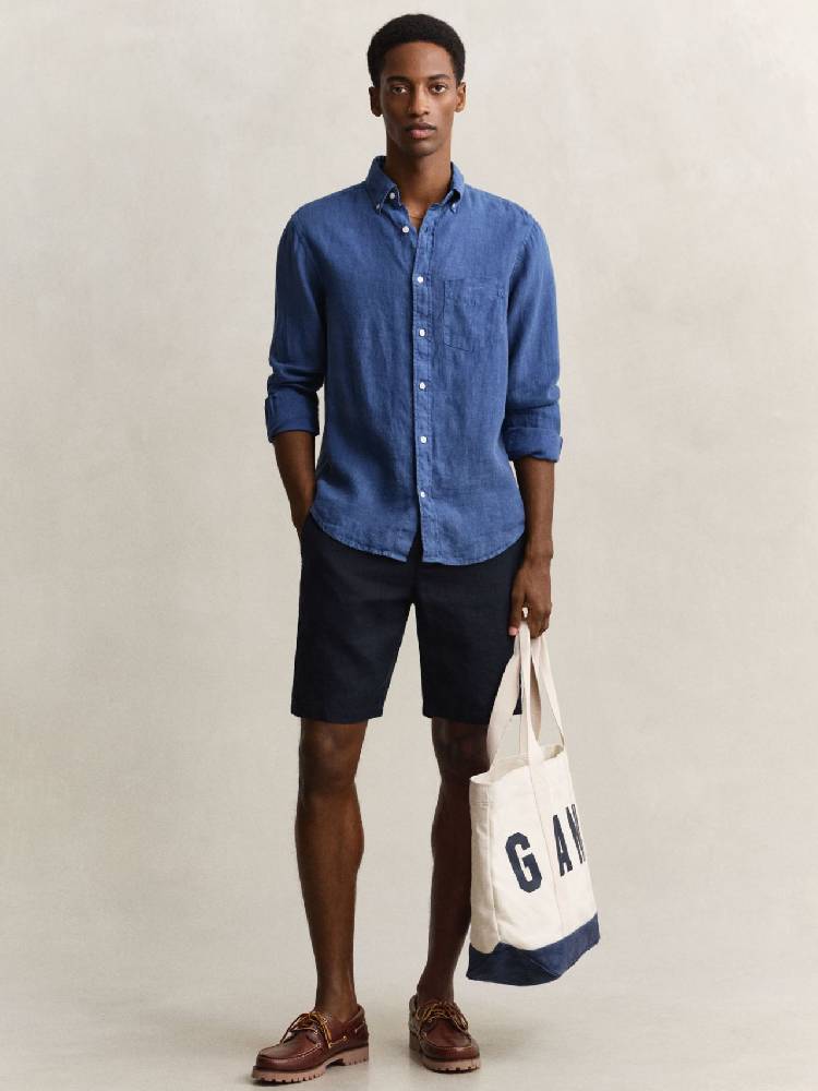 Reg Gmnt Dyed Linen Shirt