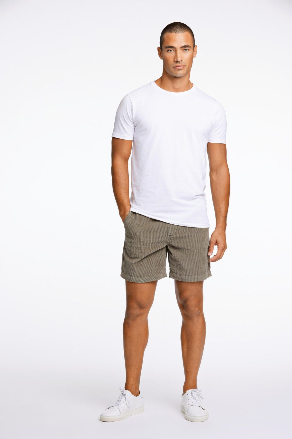 Corduroy shorts
