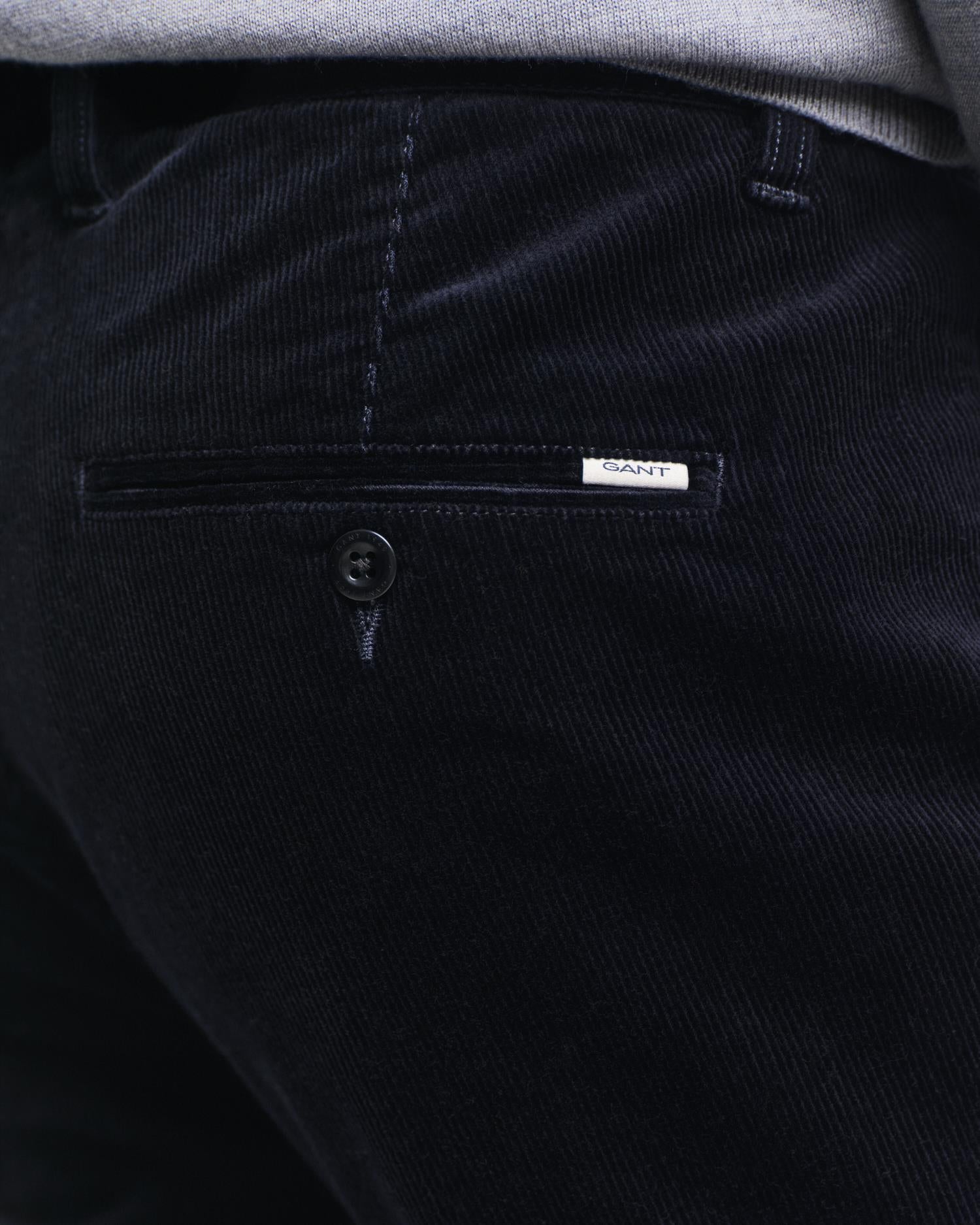 SLIM CORD CHINOS