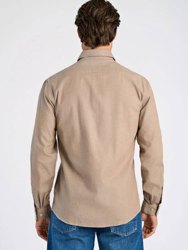Soft Indigo Stretch Shirt L/s