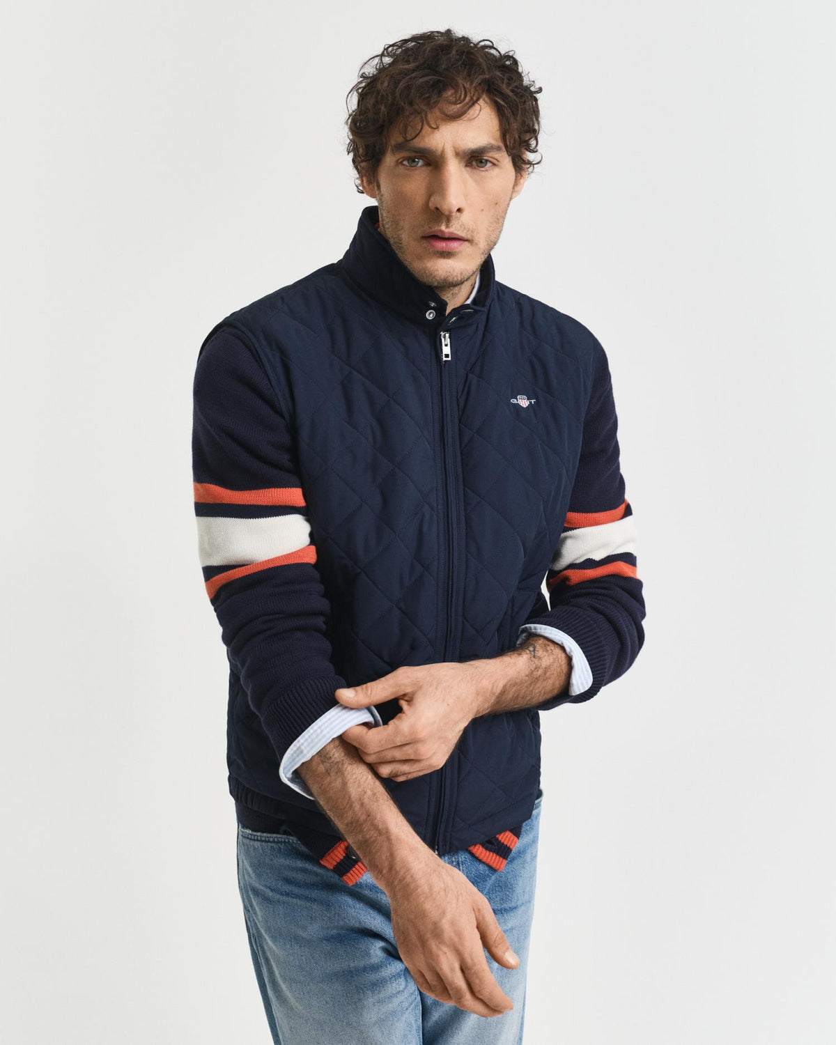 QUILTED WINDCHEATER VEST