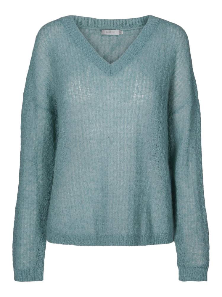 Shimmery V-Neck Sweater