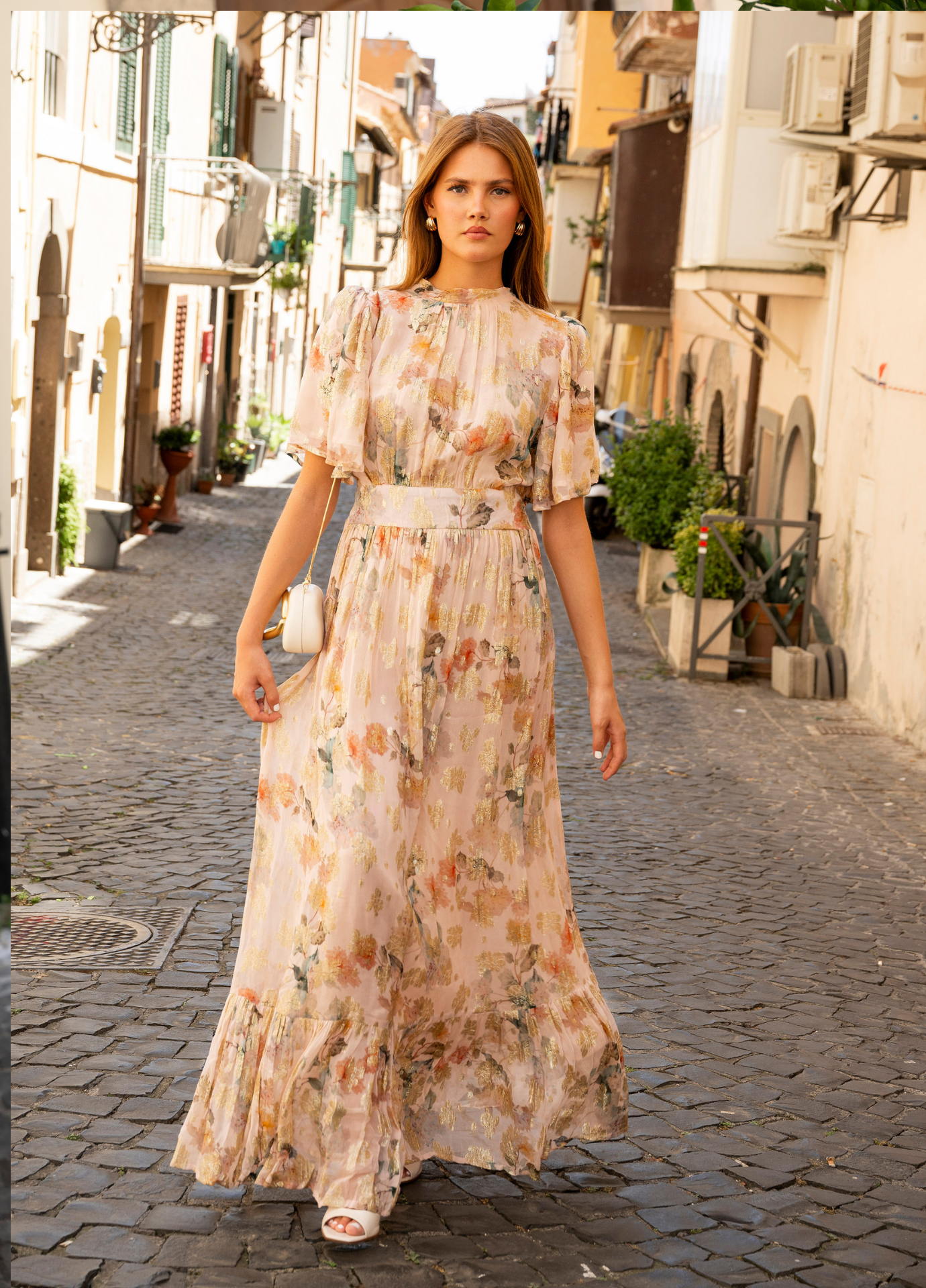 Heena Dress Shimmering Garden