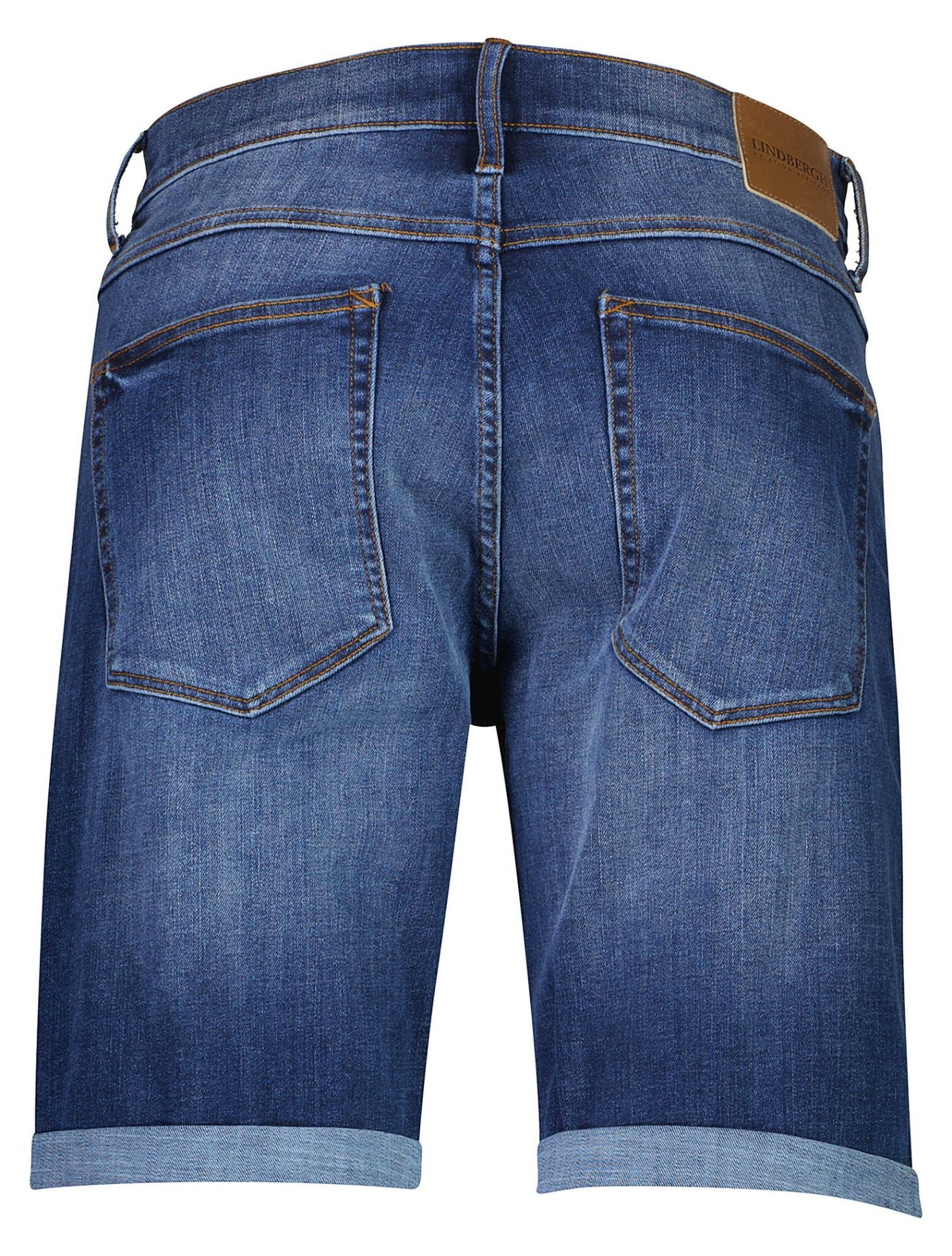 Superflex denim shorts