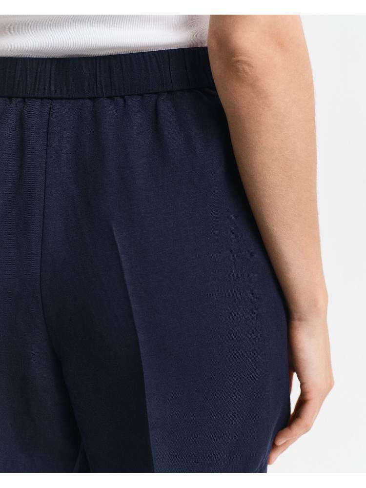 REL LINEN BLEND PULL ON SHORTS