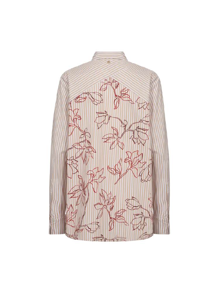 MMElinda Leafy Stripe Shirt