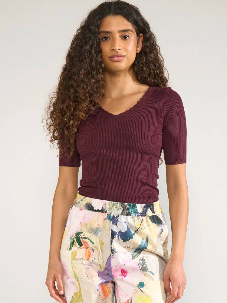 NUAYELET SS PULLOVER CROPPED