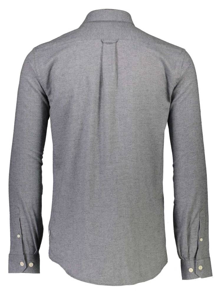 Mélange brushed shirt L/S