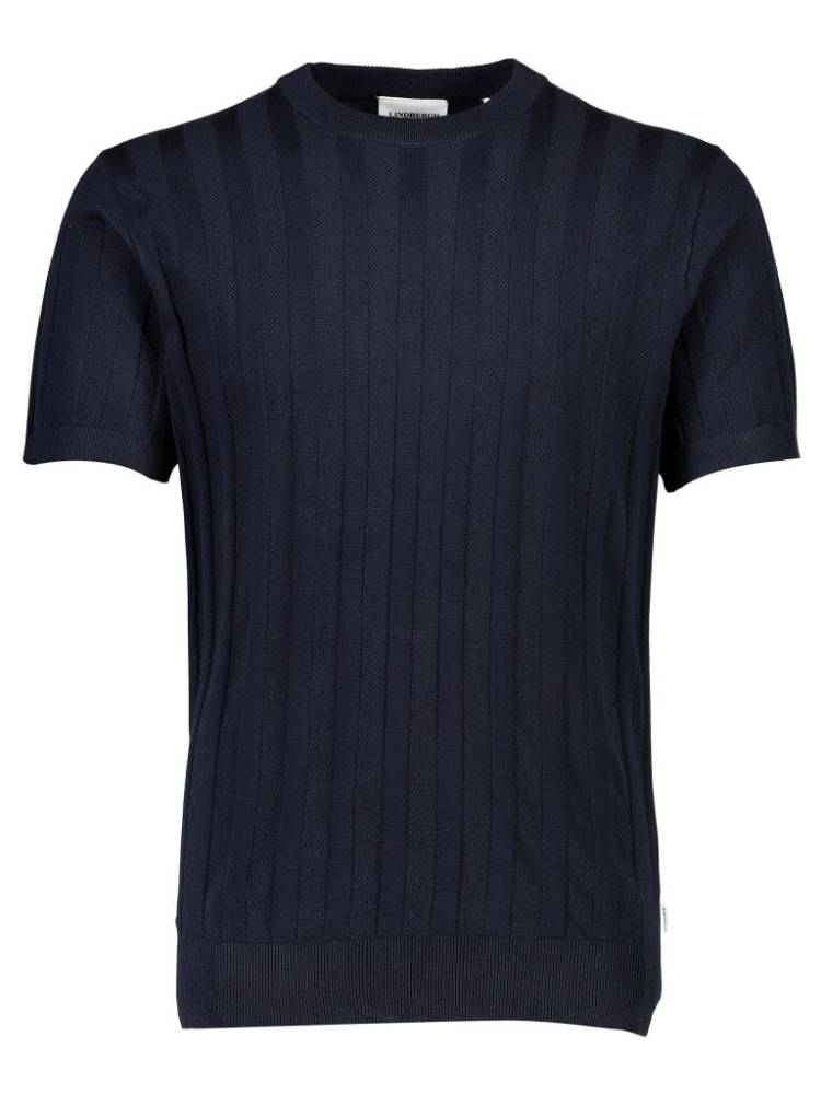 Knitted crew neck t-shirt