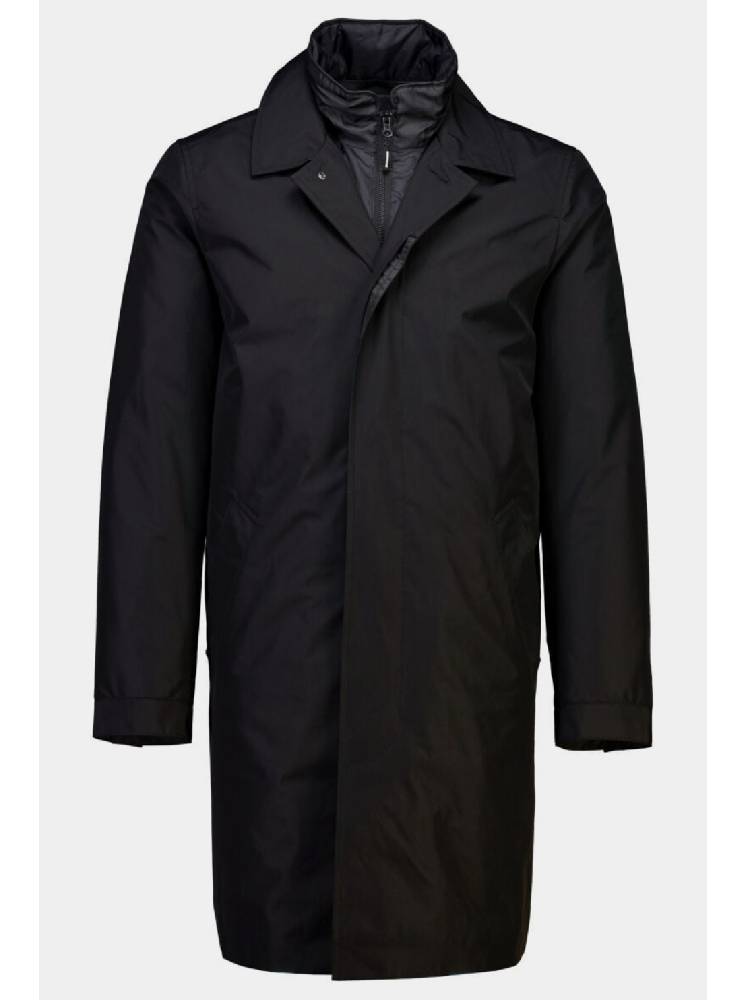 Mac coat w. detachable collar