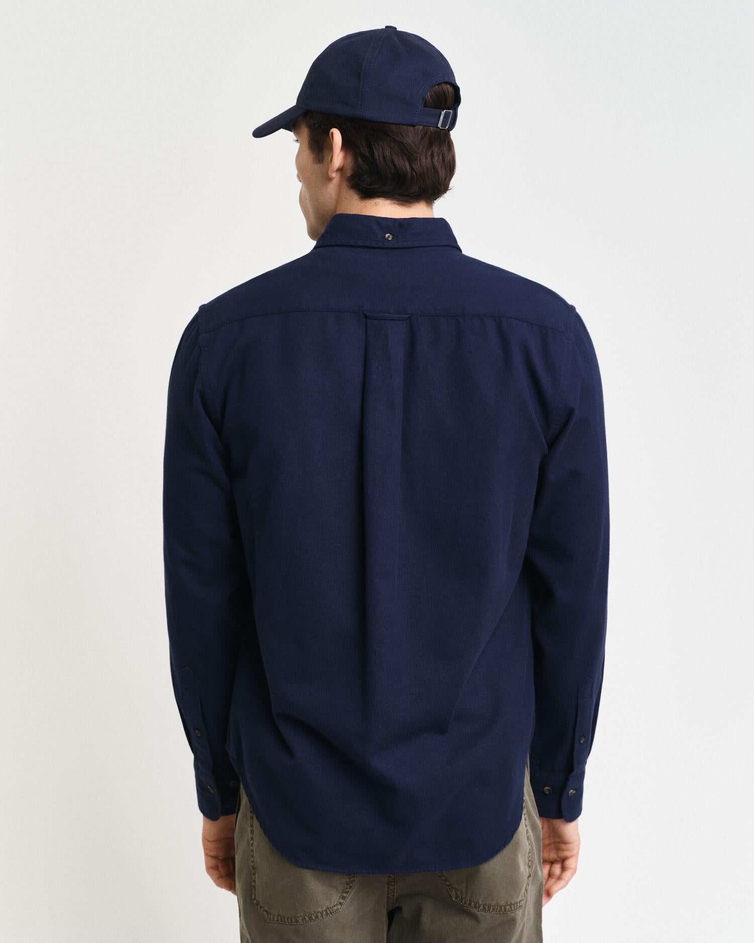 REG HERRINGBONE FLANNEL SHIRT