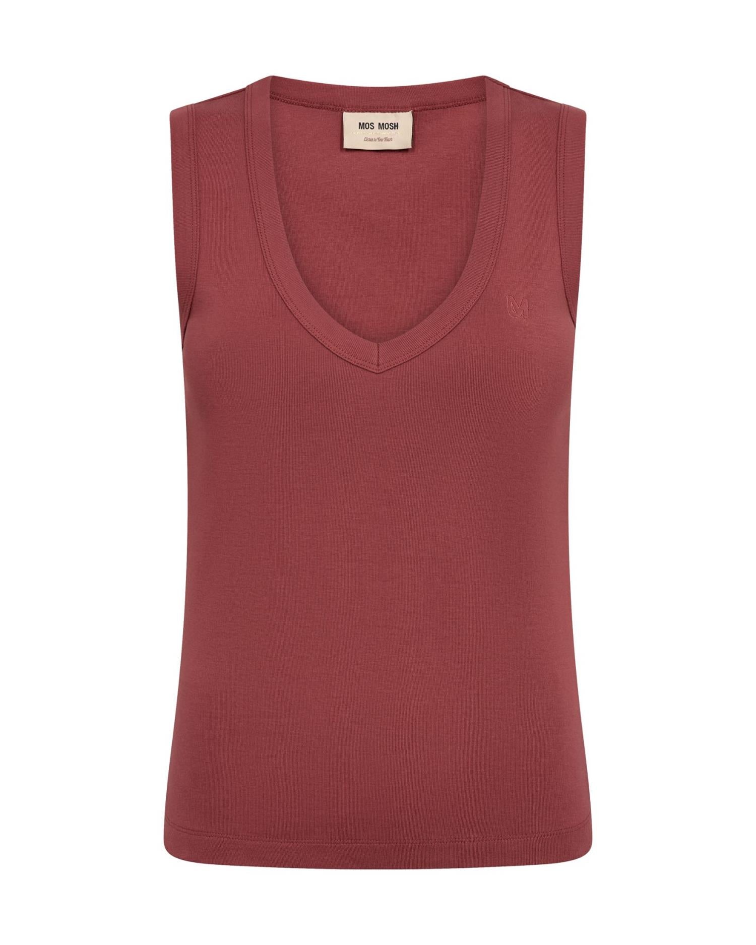 Mmelle V-Neck Solid Tank Top