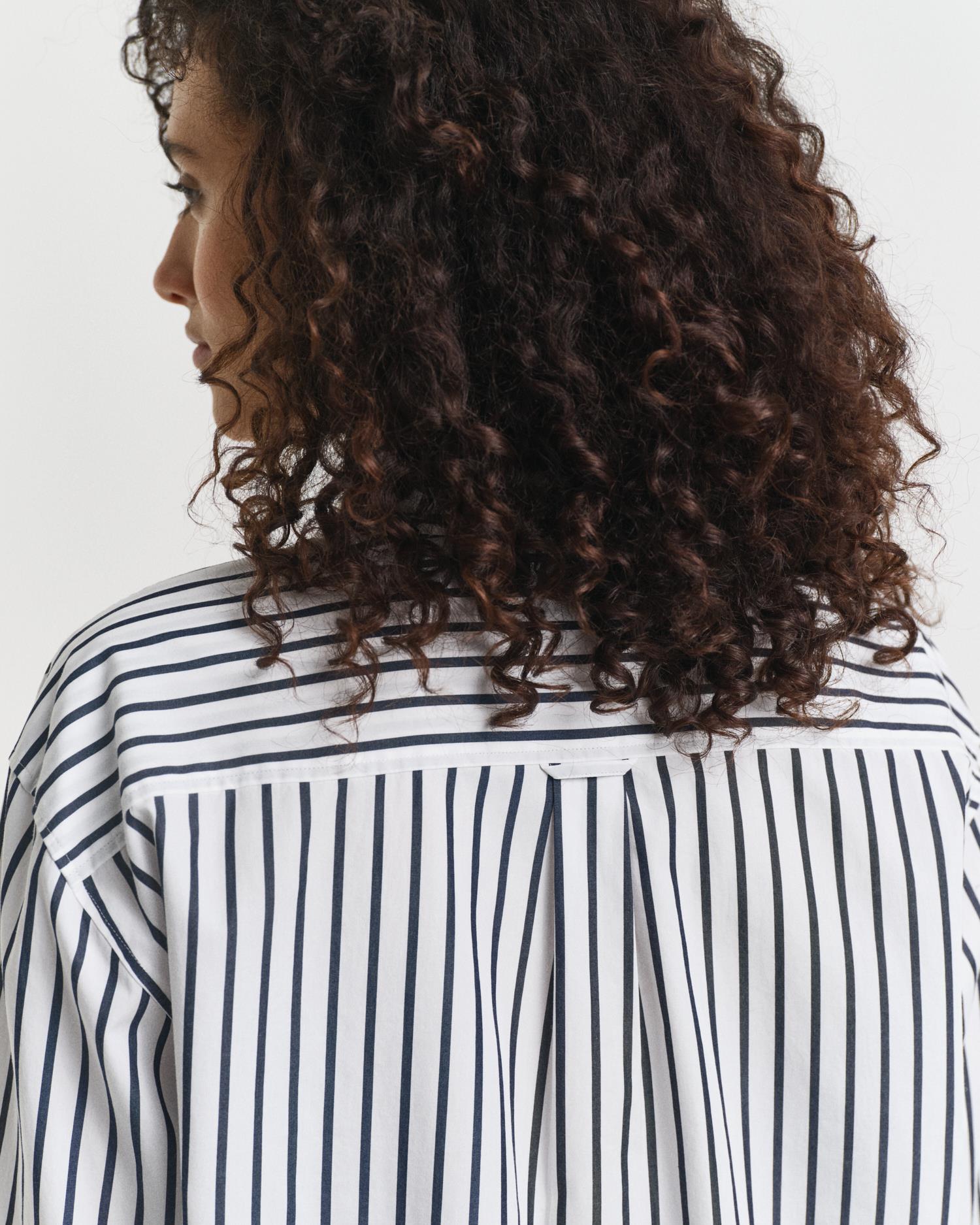 REL CLASSIC POPLIN STRIPED SHIRT